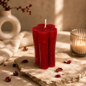 flower candle