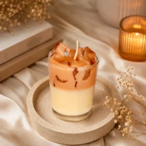 glass candle